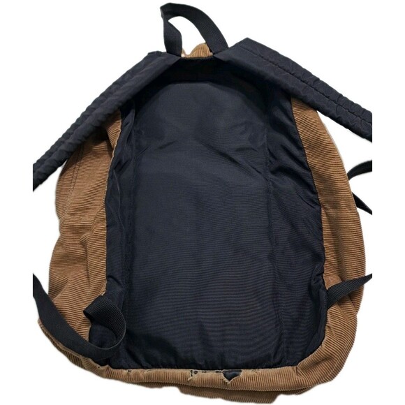 Jansport Corduroy Tan Brown School Backpack Bag Vintage Like 90s Y2k 18"x12" - Picture 8 of 8